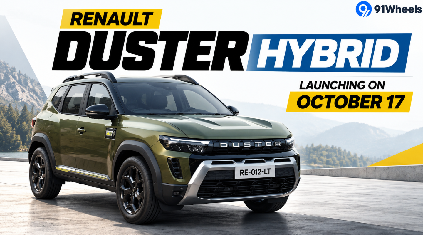 Renault Duster Hybrid Launching On October 17 Renault Duster Hybrid Launching On October 17